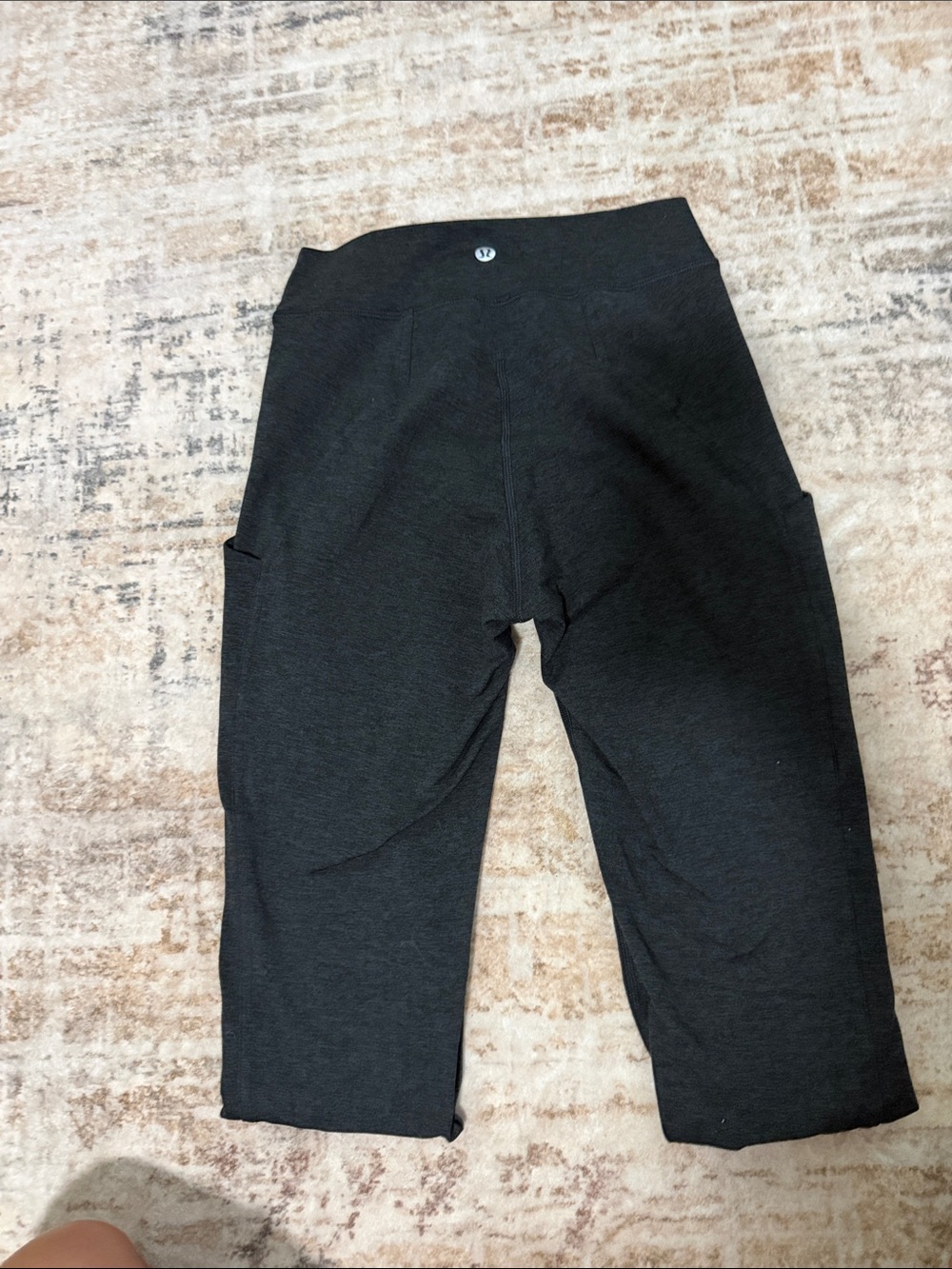 Heather Grey Lululemon Leggings View 2